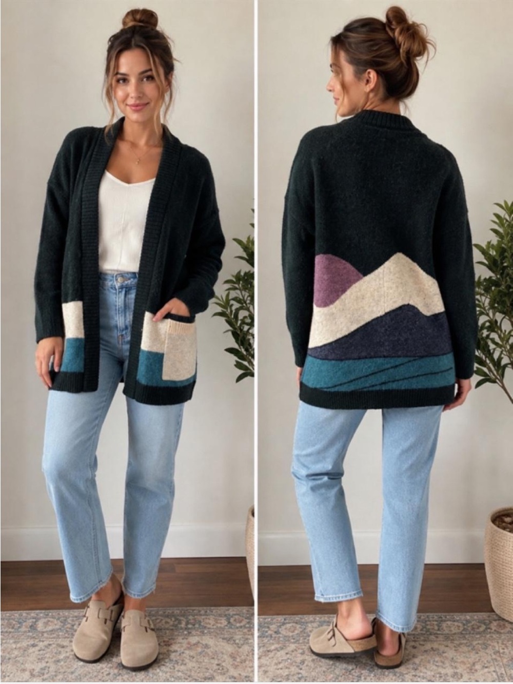 Passenger Made to Roam women’s size S knit cardigan. Oversized